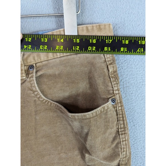 LL Bean Corduroy Pants Men's Natural‎ Fit Straight Leg 5 Pocket Brown Size 35x30 - Picture 4 of 10